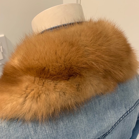 Vintage red fox fur stole scarf collar ‼️ - Picture 8 of 12